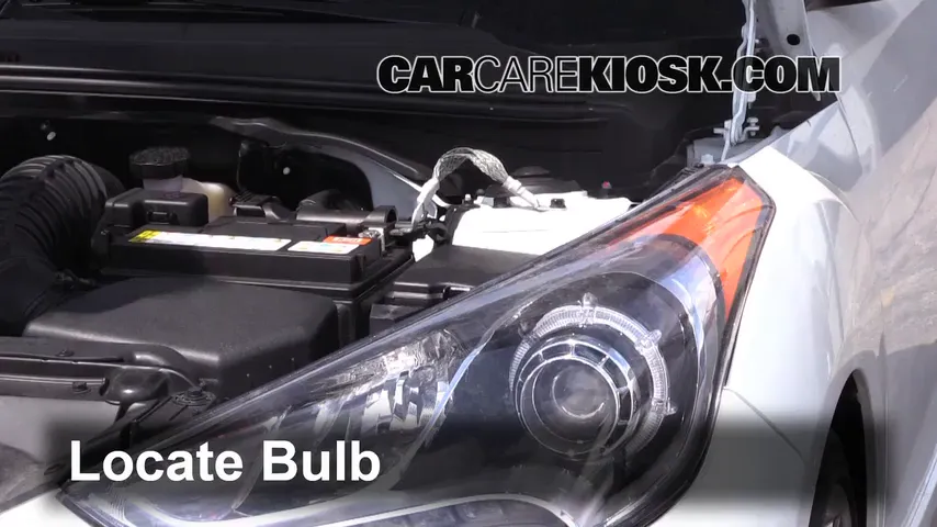 2013 Hyundai Veloster Turbo 1.6L 4 Cyl. Turbo Lights Parking Light (replace bulb)